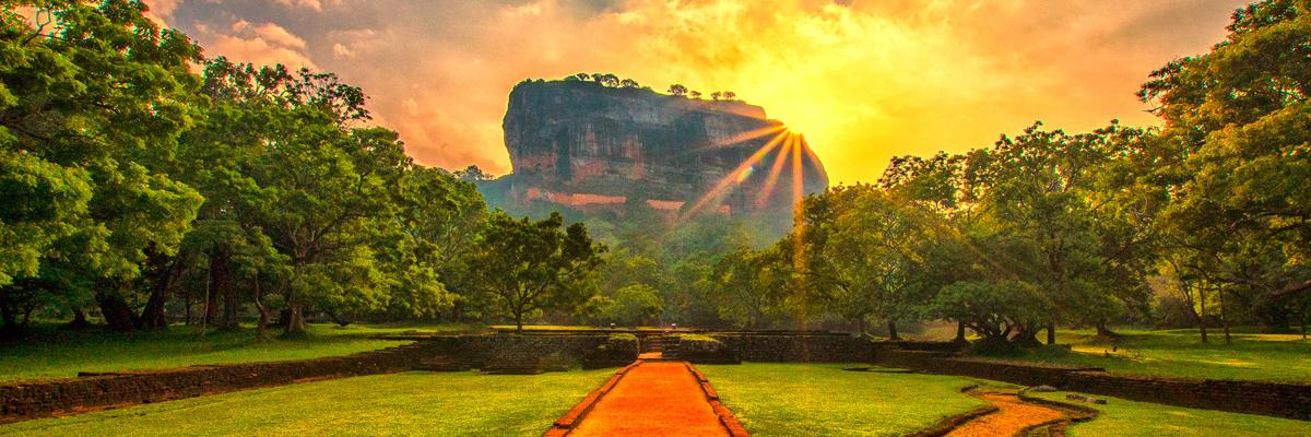 Pittoresque Sri Lanka - background banner